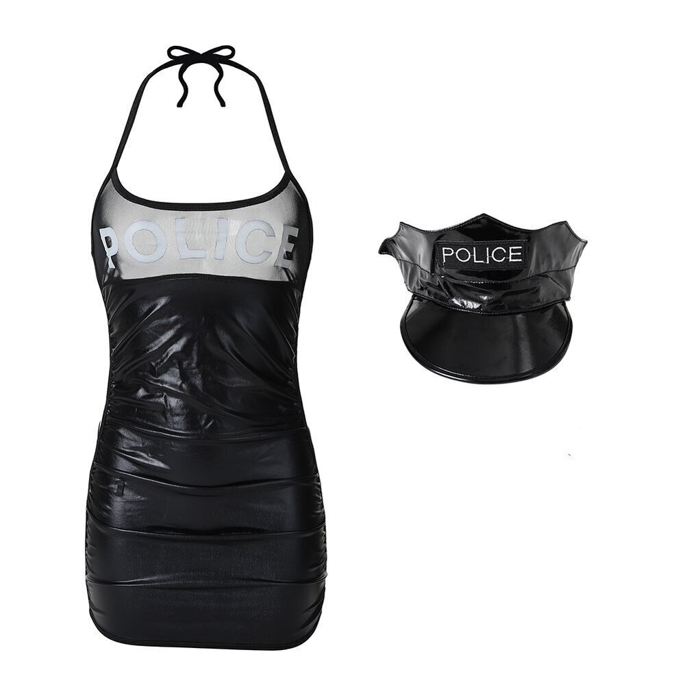 4746 Sexy Police Costume Dirty Cop Lingerie Outfits Cosplay Dress Outfit